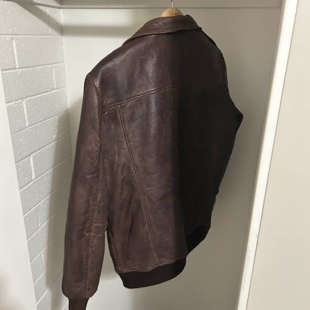 Genuine leather jacket